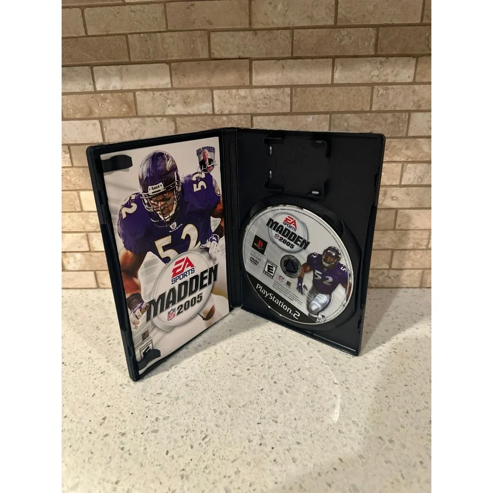 Madden NFL 2005 - Playstation 2 PS2 Complete & Tested Football Game W/Manual #31
